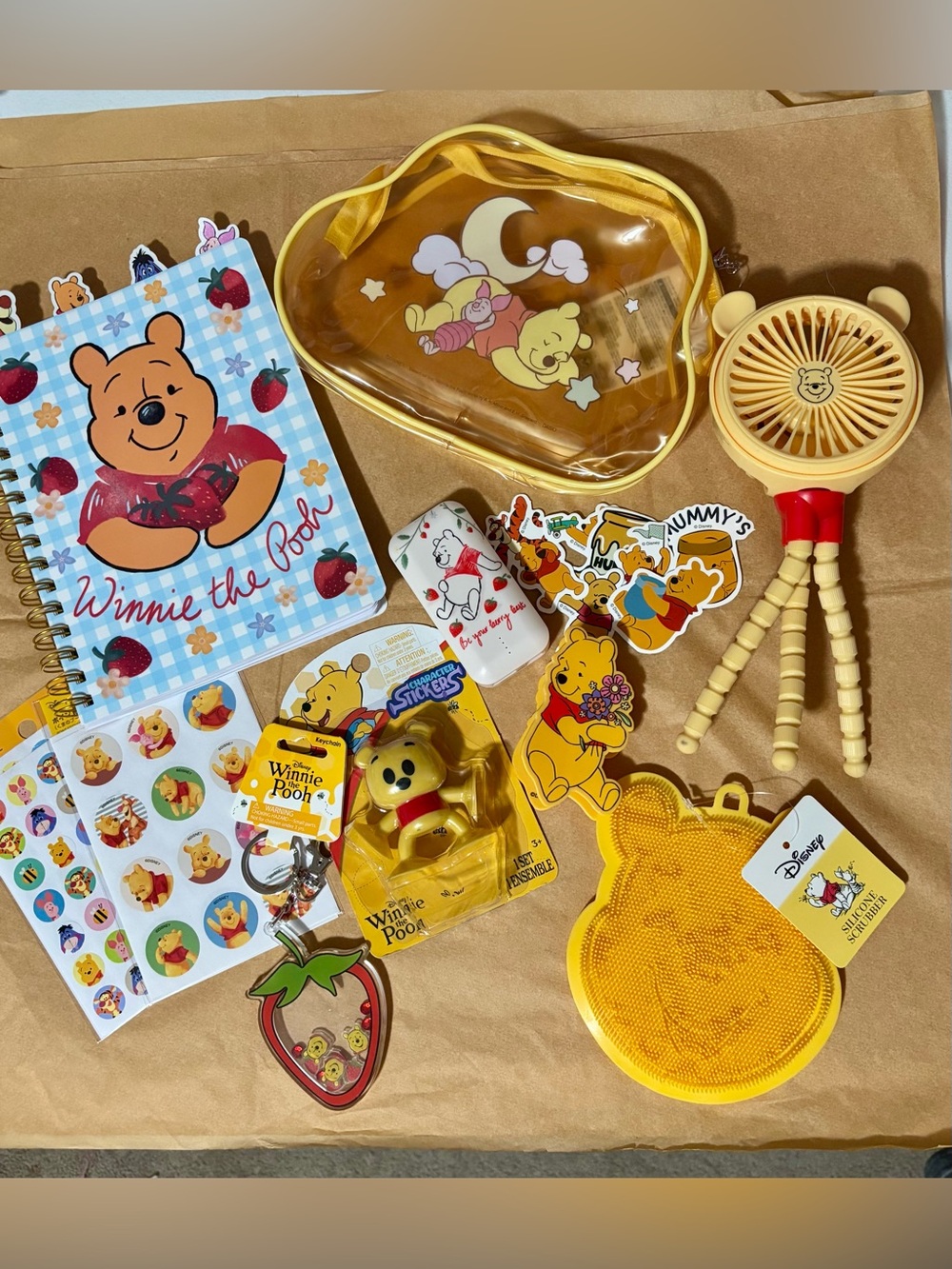 Disney Winnie the Pooh accessories and collectibles plus Friendship Bead Set